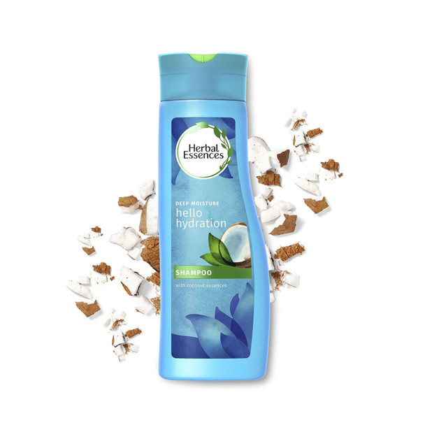 Herbal Essences Shampoo Hello Hydration Deep Moisture with Coconut Essences Infused Fragrances Nature Inspired 400 ml