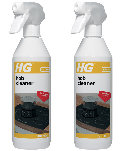 2 X Hob Cleaner 500 ml - an Easy to use Glass hob Cleaner for Everyday use