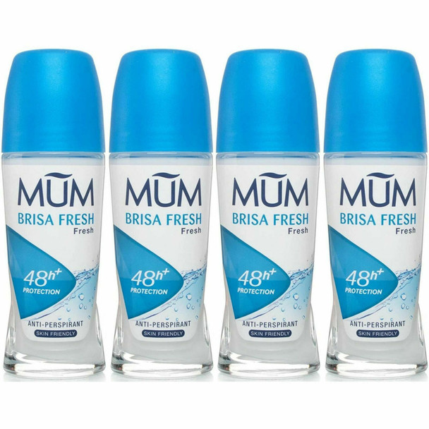 Mum (Pack Of 4) Brisa Fresh (Fresh) Anti Perspirant Deodorant X 50 ml