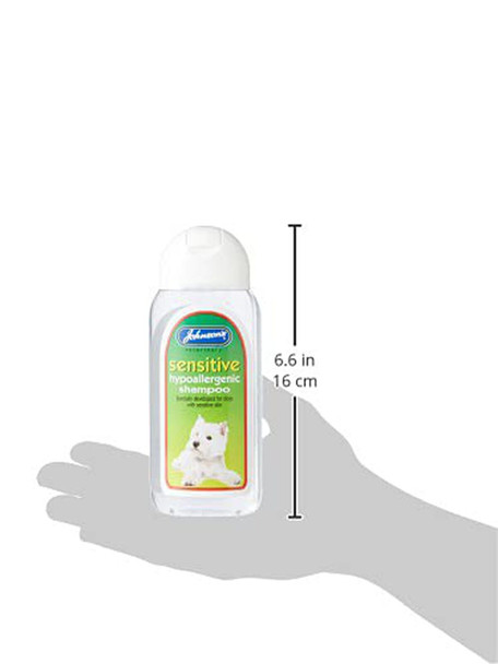 Johnson's Vet Hypo-Allergenic Shampoo, 200 ml, transparent