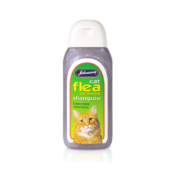 JVP Johnsons Vet Cat Flea Cleaning Shampoo, 200 ml