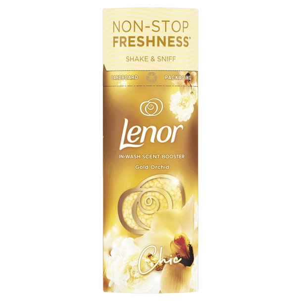 Lenor Laundry Perfume In-Wash Scent Booster Beads 176g, Gold Orchid, Non-Stop Freshness Up To 12 Weeks In Storage