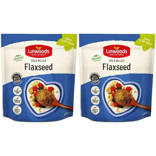 (2 Pack) - Linwoods - Org Milled Flaxseed | 425g | 2 PACK BUNDLE