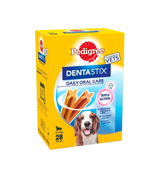 Pedigree Dentastix Medium Dog Dental Chews, 28 Sticks, 720 g