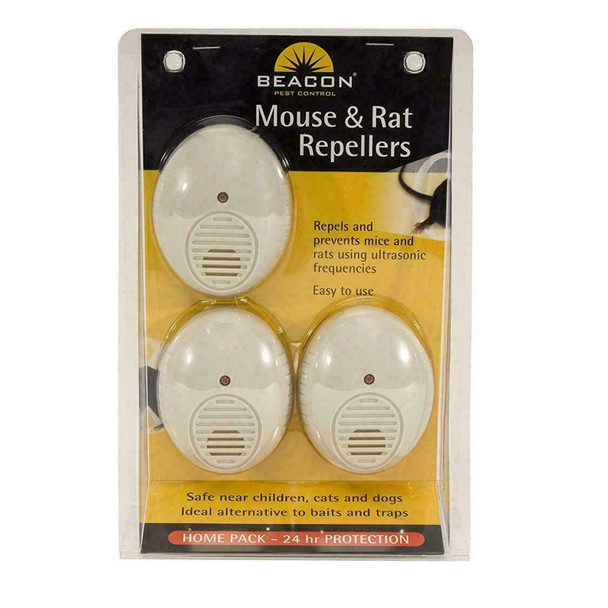Rentokil Beacon FM87 Mouse & Rat Repeller (3pkt)
