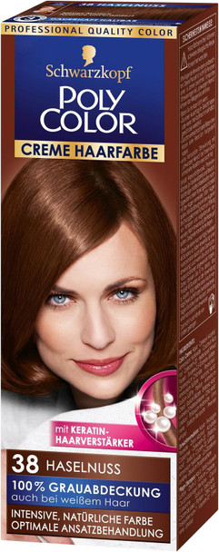 SchwarzkopfPolyColor38WarmBrownHairColourant