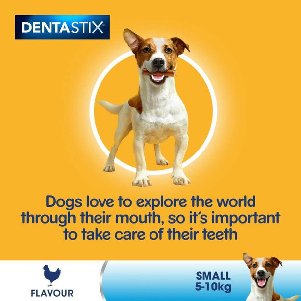 Pedigree DentaStix - Daily Dental Chews For Small Dogs (5 -10 kg), 1.76 kg megapack (1 x 112 Sticks)