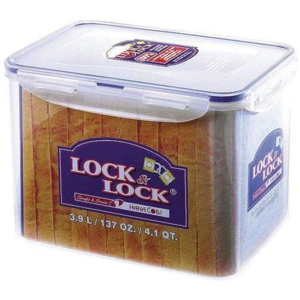 3 X Lock & Lock 3.9 Litre Rectangular Container HPL829