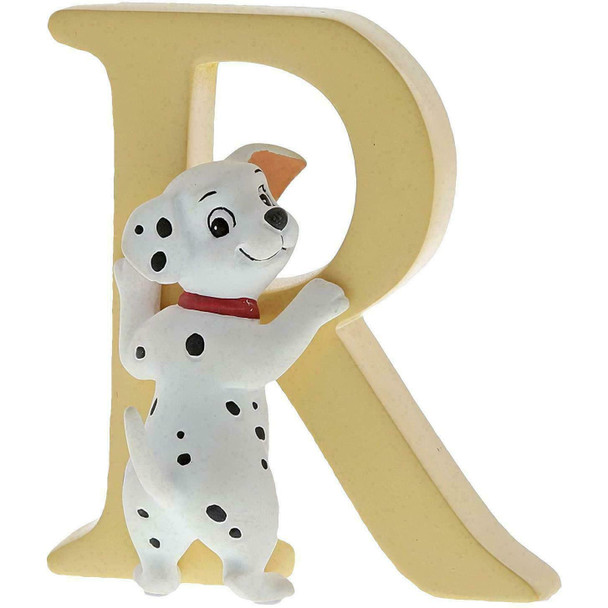 Disney Enchanting Collection Hand Painted Letter Ornament Rolly - Dalmatian - R