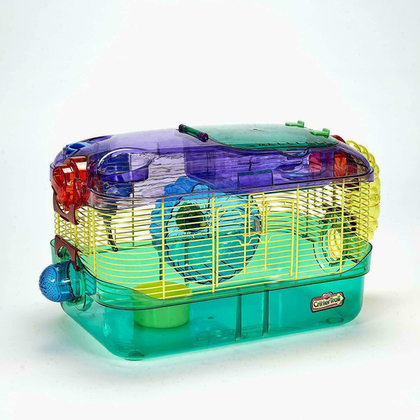 Kaytee CritterTrail One-Level Habitat Cage With Accessories, Pets Small Animals