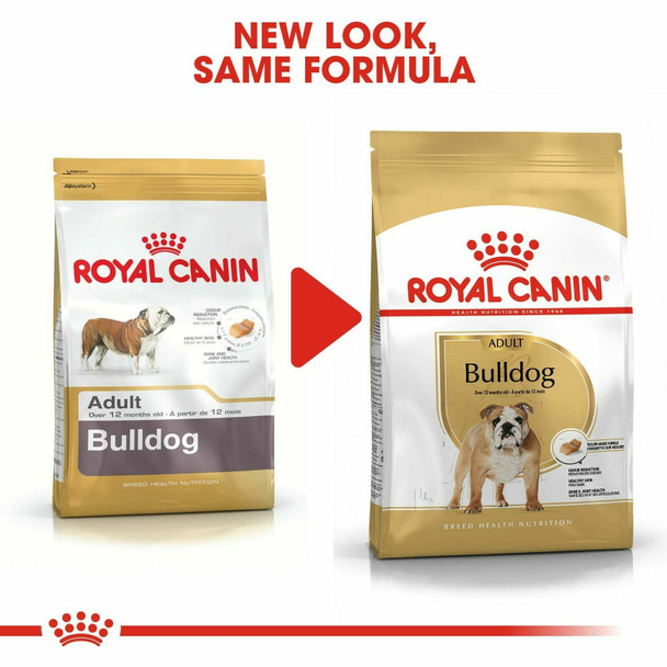 Royal Canin Bulldog Adult Dry Food, Help Maintain Ideal Weight, From 1 Year, 3kg