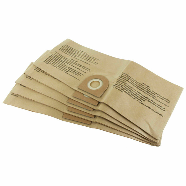 Qualtex Hygienic Replacement Vacuum Cleaner Dust Bags for Vax Tub Models, 5 Pack