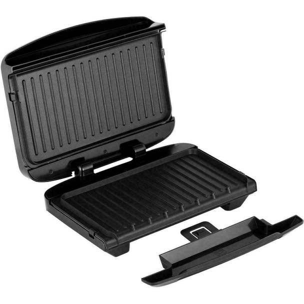 George Foreman Medium Fat Reducing Grill with Removeable Dishwasher Safe Plates