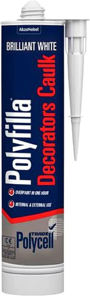 Polycell PLCTC380 Decorators Caulk,White,380ml