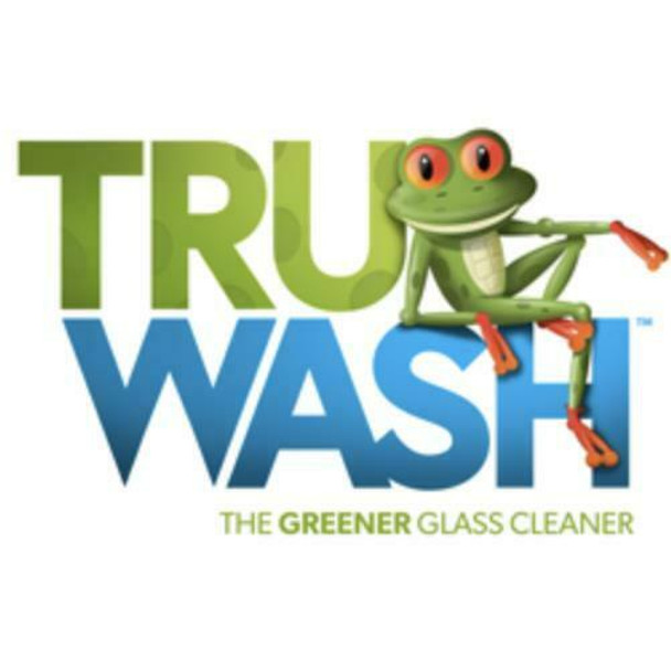 2x TruWASH Glass Cleaning Solution/Chemical Free Quickshine Window Clean - 750ml