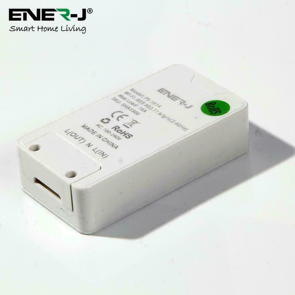 Ener-J Smart Wifi In-Line Switch Wireless Countdown/Timer Function Voice Control