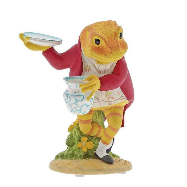 Beatrix Potter Mr. Jeremy Fisher in the Larder Ornament - Hand-Painted Figurine