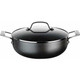 Circulon Hard Anodized Chef's Casserole Dish With Lid, 4 L Capacity, 26cm, Black