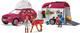 SCHLEICH 42535 Horse Club, 18-Piece Playset Horse Toys for Girls and Boys, Horse Club Adventures with Car and Horse Trailer