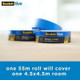 3M 2093 ScotchBlue Sharp Lines Painter's Tape: 0.94 in x 60 yds. (Blue)