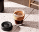 KeepCup 12oz Reusable Tempered Glass Coffee Cup Travel Mug, Press