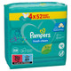 208 x Pampers Fresh Clean Scented Baby Wipes Hands & Face Plant-based 0% Alcohol