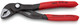 Knipex Cobra® High-Tech Water Pump Pliers grey atramentized, with non-slip pl...