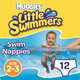Huggies Little Swimmers Baby Swim Nappy Pants Size 2 - 3, Finding Dory, 12 Pack