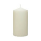 3 x Price's Unscented Altar Candle Smokeless/Dripless 50 Hour Burn, White 15x8cm