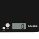 Salter 1177 BKWHDR Leaf Electronic Kitchen Scale - Baking & Cooking Food Scales, Add & Weigh Zero Function, Metric/Imperial, Max. Capacity 5 KG, Measure Liquids in ml/fl.oz, 15 Year Guarantee, Black