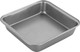 Chef Aid 20cm Non-stick Square Cake Tin, carbon steel cake pan with even heat distribution, ideal for all cake styles and perfect for traditional tray bakes of Lasagne or Shepherd’s Pie
