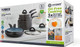 Tower Cerasure 5 Piece Pan Set with Non-Stick Coating Suitable for all Hob Types