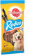 Pedigree Rodeo - Chewy Twists Dog Treats with Beef, 8 Sticks, 140g