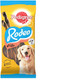 Pedigree Rodeo - Chewy Twists Dog Treats with Beef, 8 Sticks, 140g