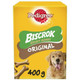 10 x Pedigree Biscrok Gravy Bone Biscuits 400g, Training Treats Crunchy, Omega 3