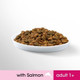 Perfect Fit Adult 1+ - Complete dry food for adult cats from 1 year old, salmon, 3 packs of 750 g