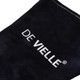 De Vielle Heritage Leather Stove Gloves, Metal, Black, 1 Pair