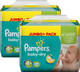 Pampers Baby Dry Size 4+ Maxi Plus 9-20kg Jumbo Plus Pack, 2-pack (2 x 76 diapers)
