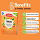 Linwoods Immune Support 210g- Supports The Immune System, Vitamin D, Vitamin C, Zinc, Vitamin B12