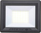 Luceco LED Eco Slimline Floodlight, 14.5 x 12.5 x 5 cm, IP65 Rated, 10 W, Black