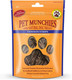 Pet Munchies Venison Strips Dog Treats, Premium Wheat Free Dog Chews with Natural Real Meat, Low in Fat and High in Protein 75g (Pack of 8)