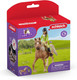 Schleich 42542 Horse Club Sarah & Mystery, Black