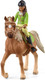 Schleich 42542 Horse Club Sarah & Mystery, Black