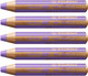Multi-talented Pencil - STABILO woody 3-in-1 - Box of 5 - dark green