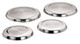 Electric Plate Cover Plate – Stainless Steel – 18 cm/14 cm – Set of 4