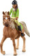 SCHLEICH 42542n Horse Club Sarah & Mystery Horse Club Toy Playset for children aged 5-12 Years