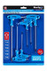 Blue Spot Tools 12183 6 Piece T Handle Torx Screwdrivers