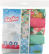 Sorbo Wildlife Print Microfibre Cloths, 5 Pack, 40cm x 40cm