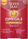 Seven Seas Omega-3 Fish Oil, VALUE PACK (120 One-A-Day Tablets), +250 mg EPA & DHA & Vitamin D, Whole Body Health+, 4 Months Supply