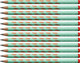 Ergonomic Graphite Pencil - STABILO EASYgraph Pastel - Right-Handed - Pack of 12 - Pastel Blue - HB